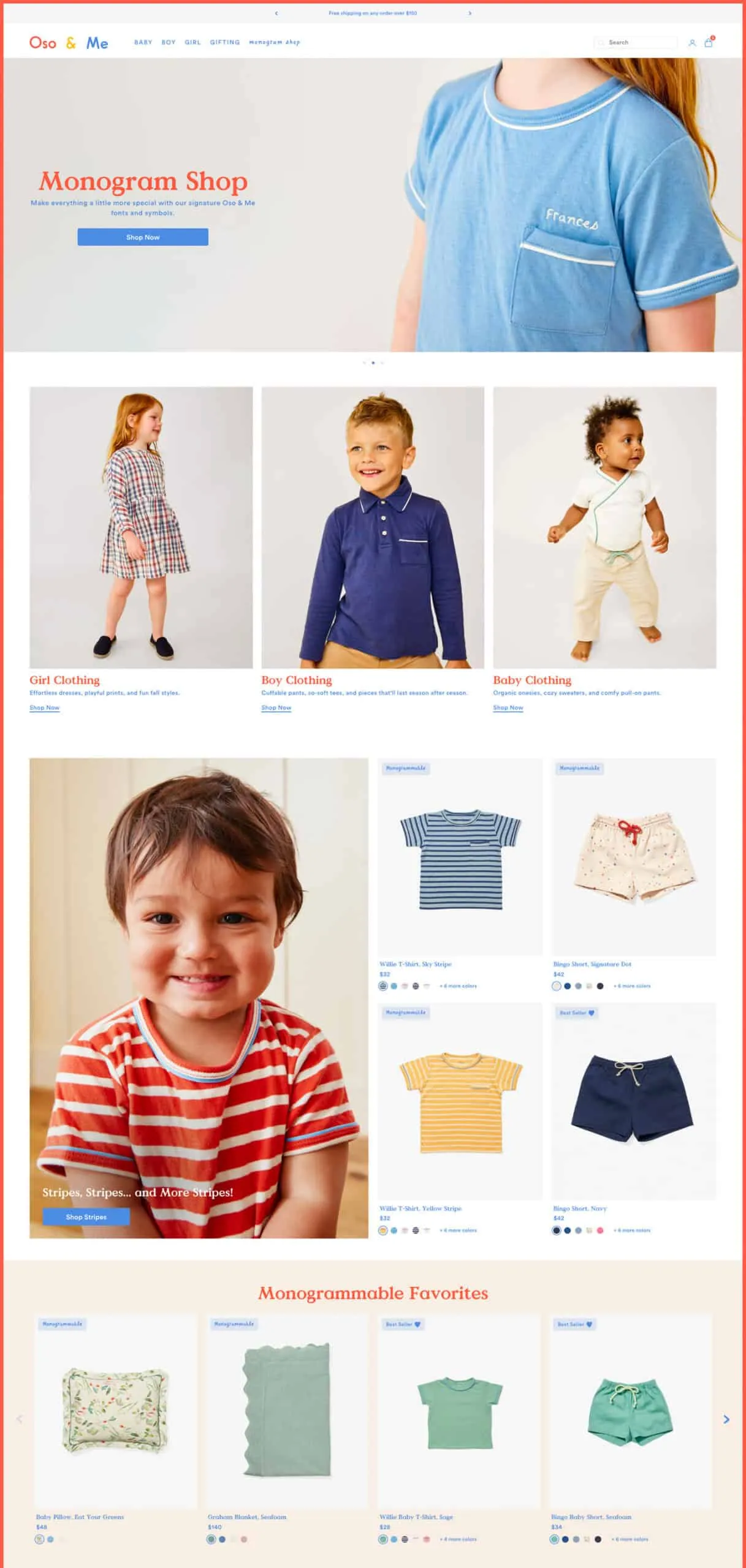 The rebuilt Oso & Me storefront